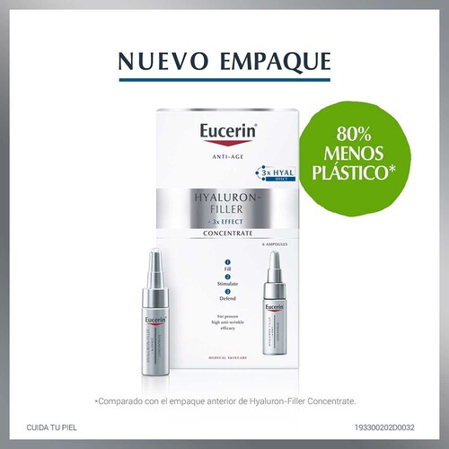 Eucerin Hyaluron Filler Concentrate 6 Ampolletas