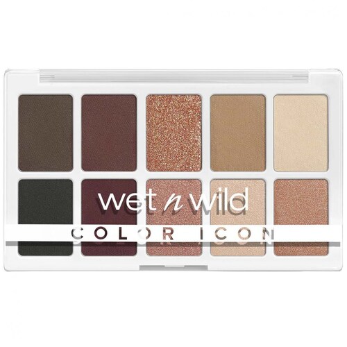 Color Icon 10-Pan Eyeshadow Palette Nude Awakening Wet N Wild