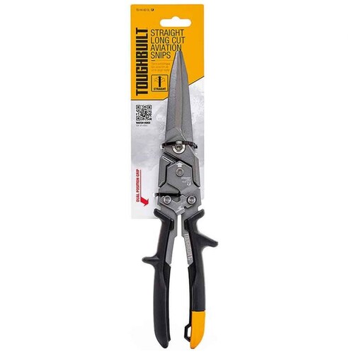 Tijeras de Aviación de Corte Largo y Recto Toughbuilt