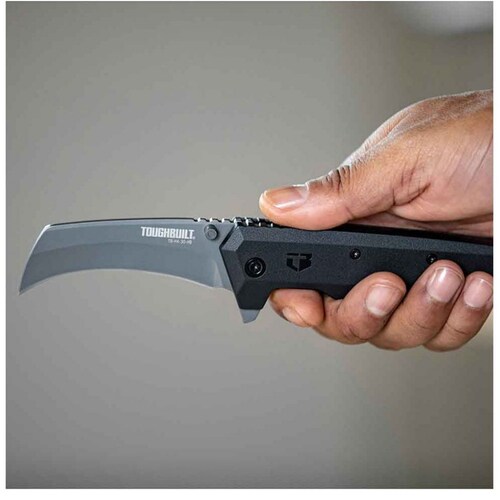 Cuchilla con Navaja Plegable Curva Toughbuilt