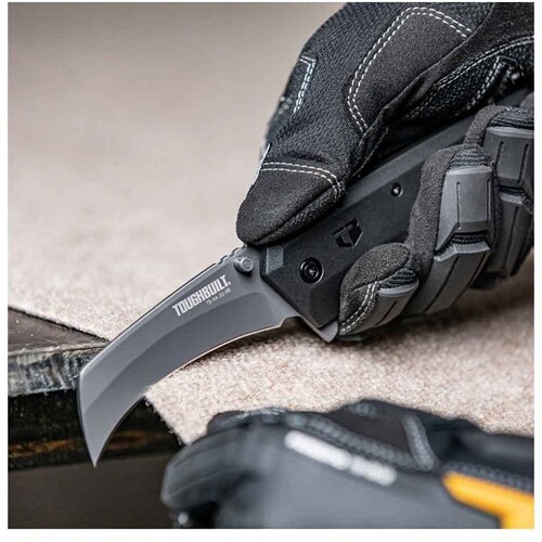 Cuchilla con Navaja Plegable Curva Toughbuilt