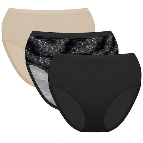 Panty 3Pzas Fit For Me Fruit Of The Loom 3Dbrpm2.103