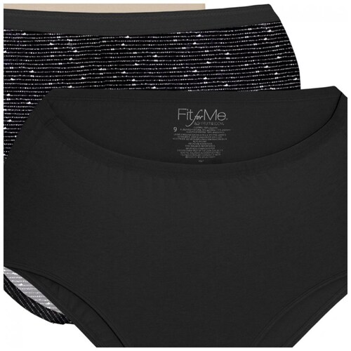 Panty 3Pzas Fit For Me Fruit Of The Loom 3Dbrpm2.103