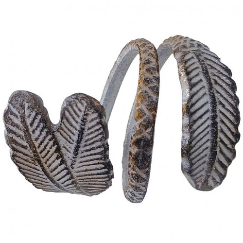 Set de 4 Anillos Servilleteros Leaf Vintage Home