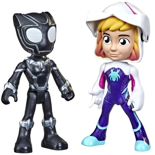 Spiderman  Hero Reveal Ghost And Black Panther