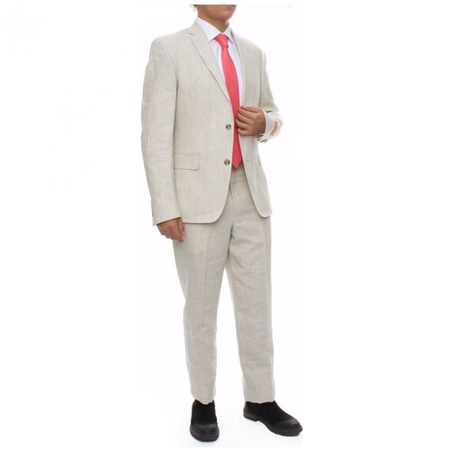 Traje para Hombre Slim Fit Color Arena Carlo Corinto