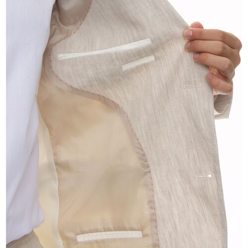 Traje para Hombre Slim Fit Color Arena Carlo Corinto