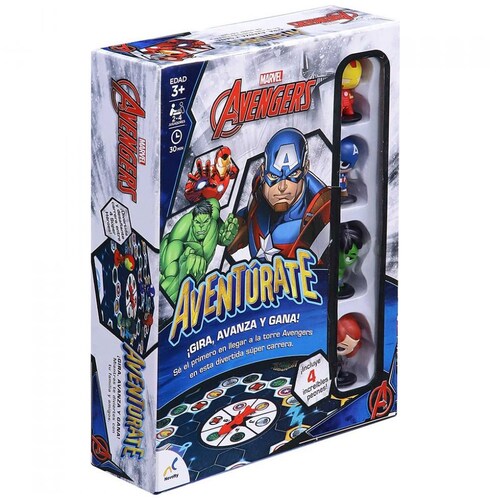 Juego de Mesa Aventúrate Avengers Novelty
