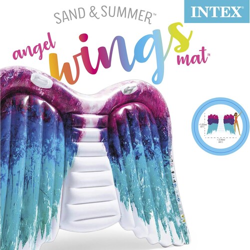 Flotador Inflable Alas de Angel  22 Intex