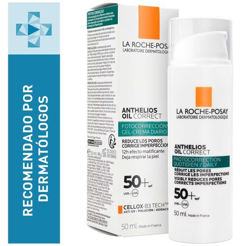 LA ROCHE-POSAY Protector Solar SPF 50+ Anthelios Oil Correct 50ml