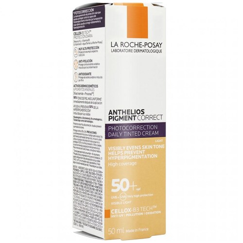 Anthelios Pigment Correct Fps 50+ Light