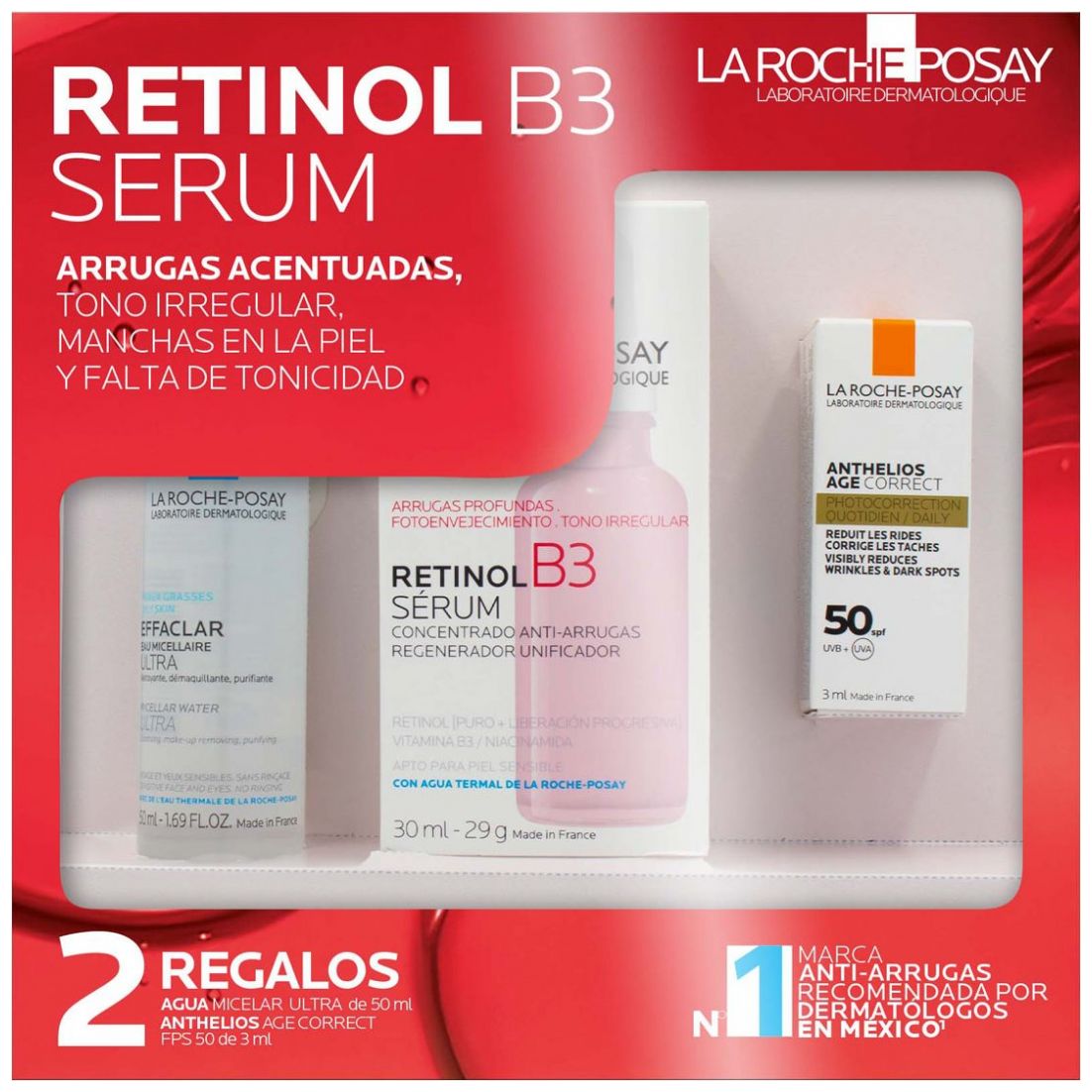 Kit Sérum Retinol Puro Desmaquillante Bloqueador Solar image number 0