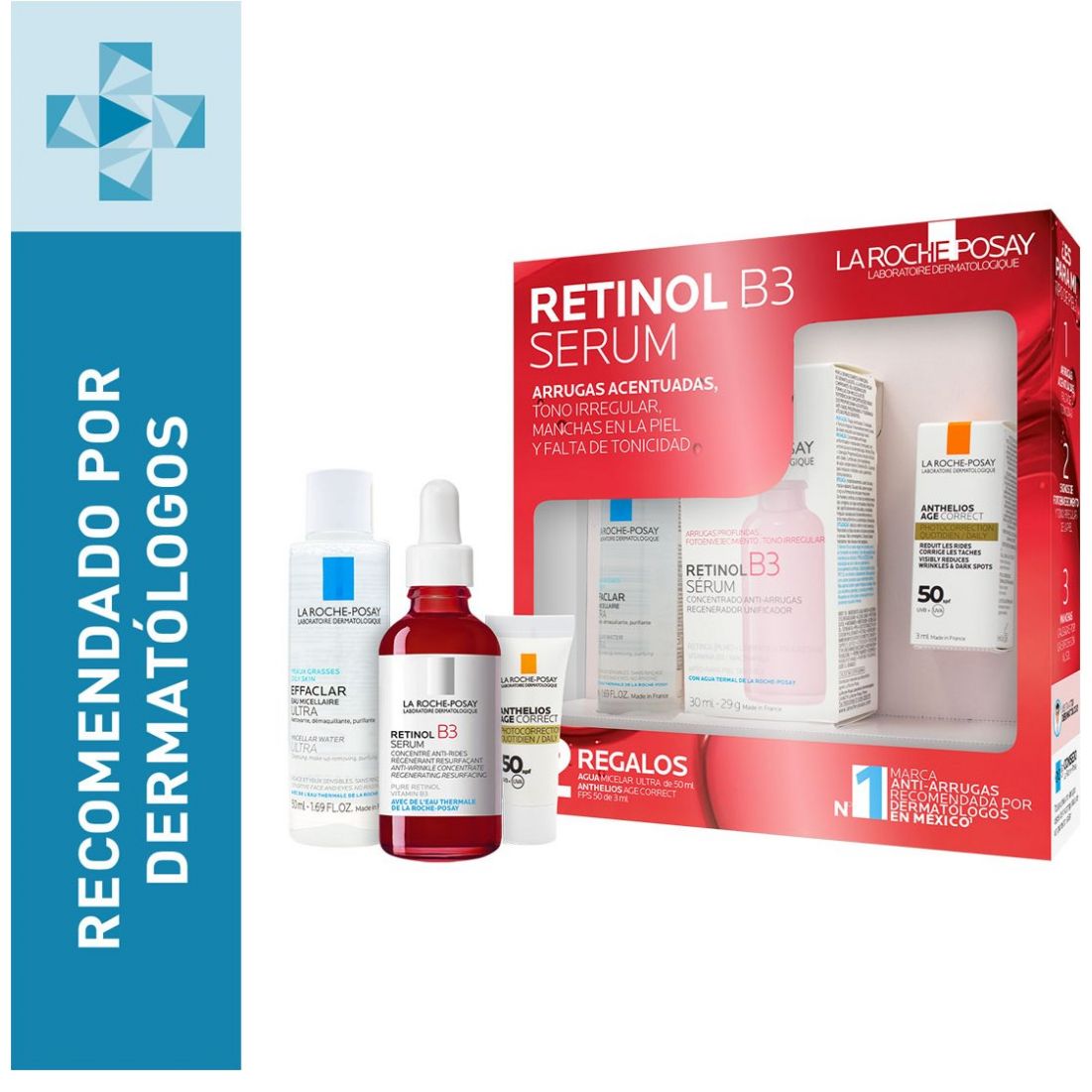 Kit Sérum Retinol Puro Desmaquillante Bloqueador Solar image number 4