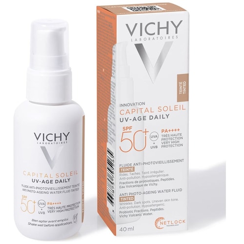 Vichy Bloqueador Solar Anti Edad para Rostro C/color