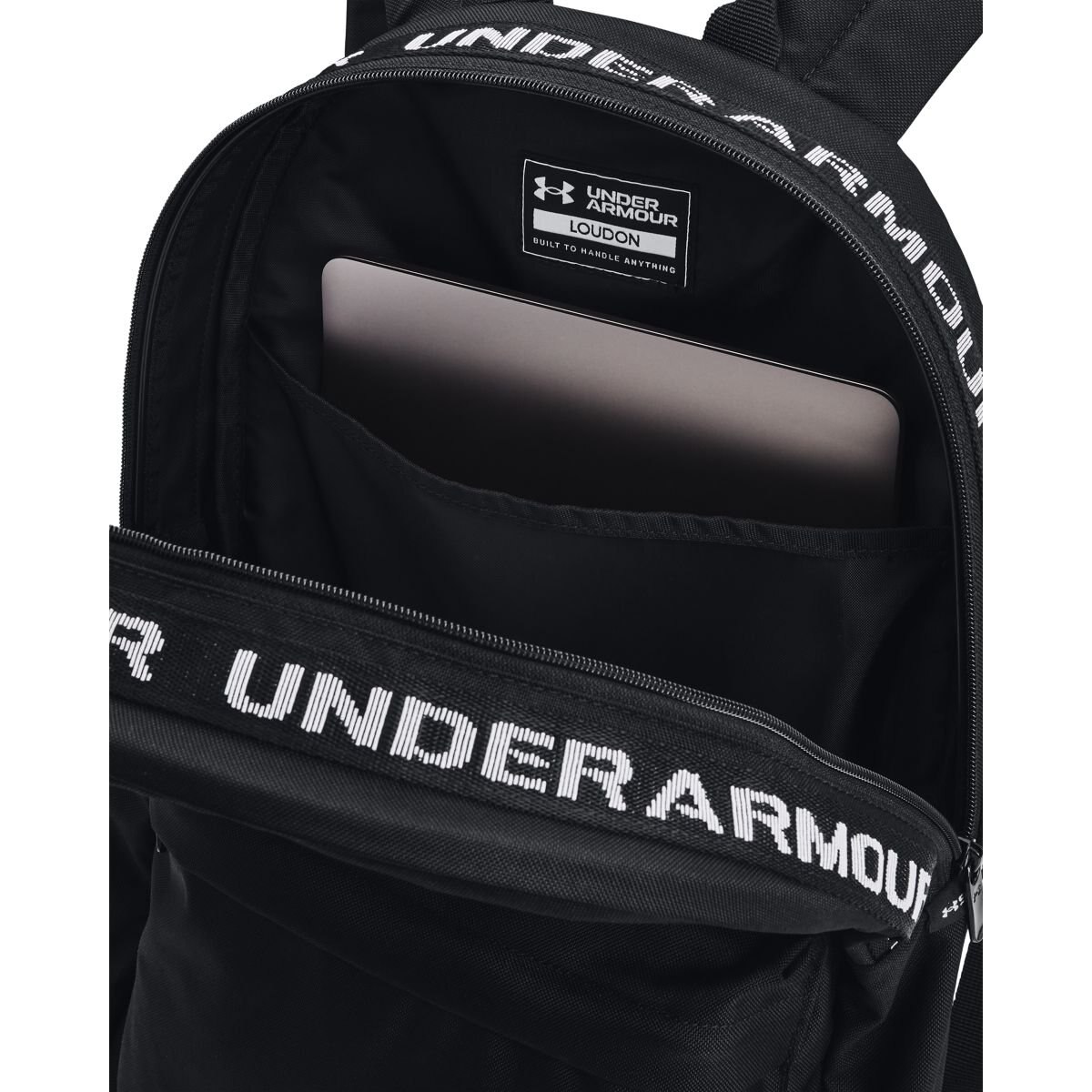 Mochila negra best sale under armour