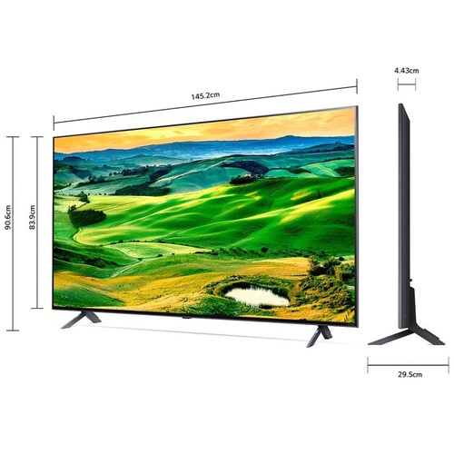 Pantalla LG 65" Qned Ai Thinq 4K Smart Tv 65Qned80Sqa