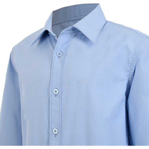 Camisa Manga Larga Diseño Panal Oscar Collection 5259Mz para Niño