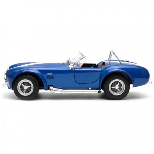 Carro Clásico de Colección 1965 Shelby Cobra 427 S/c, Metallic Blue 1:24 Welly