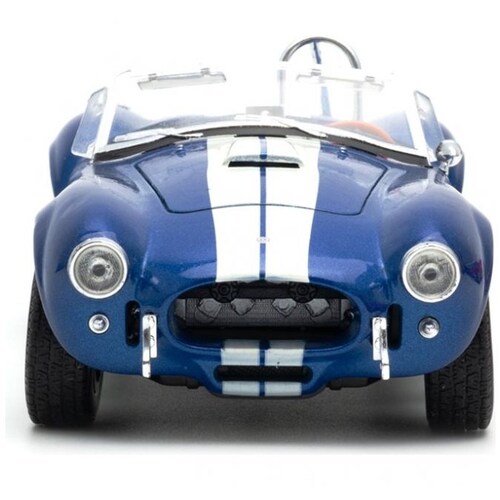 Carro Clásico de Colección 1965 Shelby Cobra 427 S/c, Metallic Blue 1:24 Welly