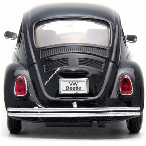 Carro Clásico de Colección Volkswagen Beetle , Black 1:24 Welly