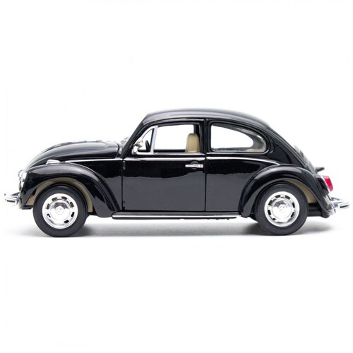 Carro Clásico de Colección Volkswagen Beetle , Black 1:24 Welly
