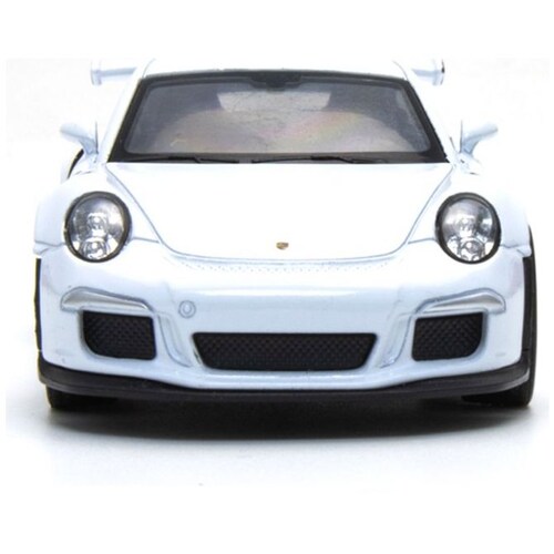 Carro Clásico de Colección 2016 Porsche 911 Gt3 Rs, White 4.75" Welly
