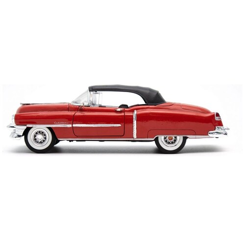 Carro Clásico de Colección 1953 Cadillac Eldorado (Soft-Top), Red  1:24 Welly