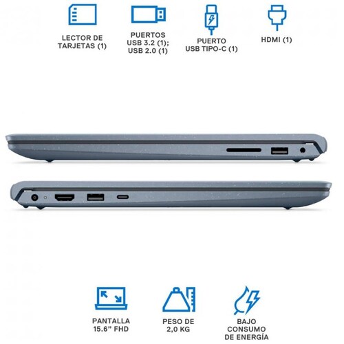 Laptop Dell I3511 I5 11Th 8 1256 Mx350 W11