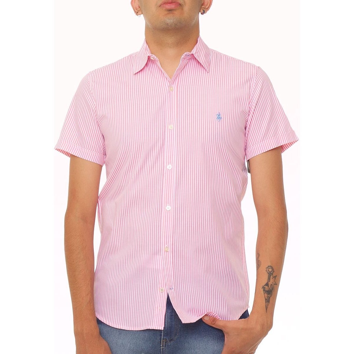 Camisa para Hombre Slim Fit Manga Corta Polo Club