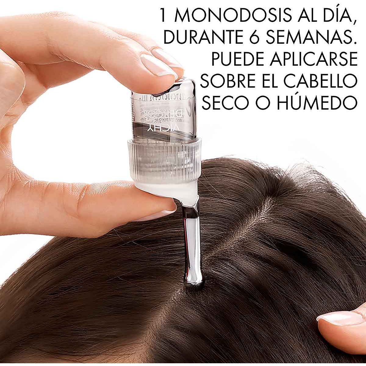 Vichy Dercos Aminexil Clinical 5 Mujer Anticaída 12 Ampolletas image number 8