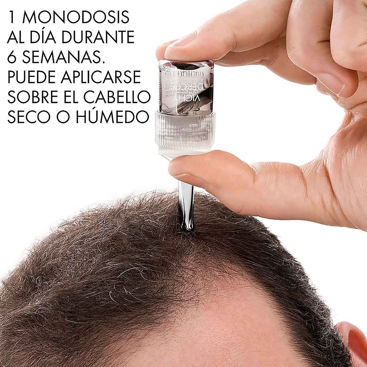 Vichy Dercos Aminexil Clinical Tratamiento Anticaída 5 Hombre 12 Ampolletas image number 4