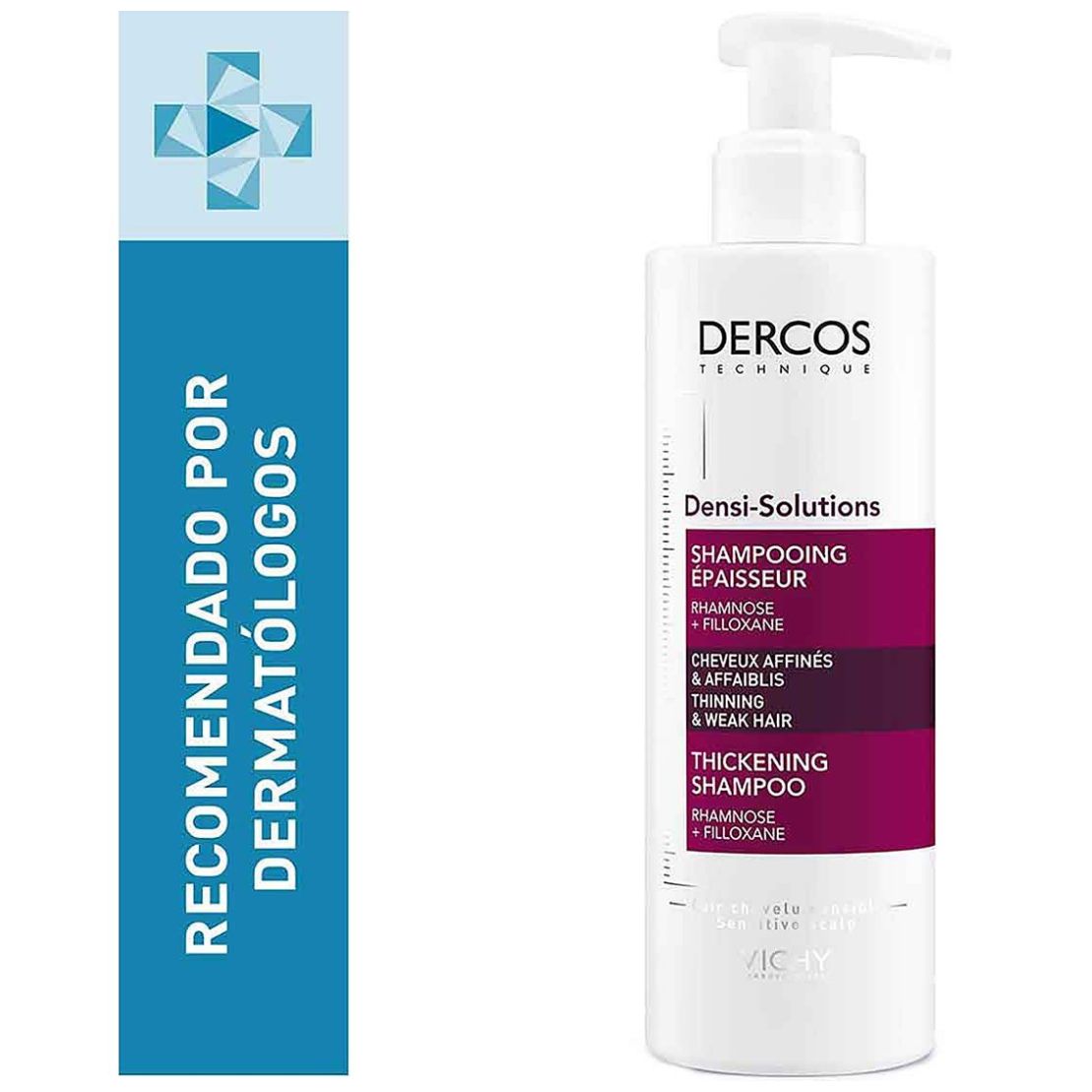 Vichy Dercos Densi-Solutions Shampoo Densificador 250 ml image number 6