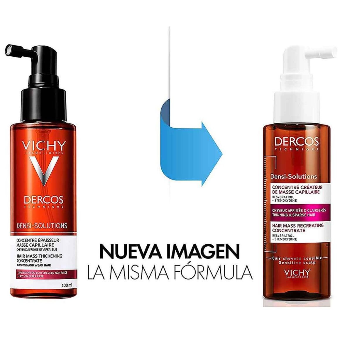 Vichy Dercos Densi-Solutions Loción Tratamiento Capilar 100 ml image number 3