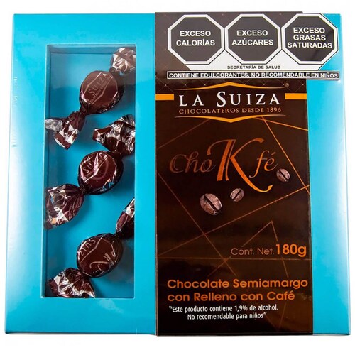 Chocolates Estuche con Ventana Chokfe Ls 180G la Suiza