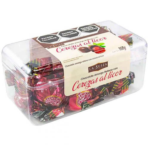 Chocolates Alhajero Cereza Ls 168 G  la Suiza