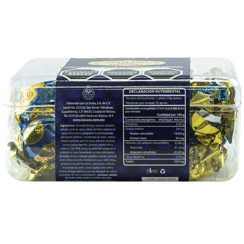 Chocolates Alhajero Corralejo Ls 150G la Suiza