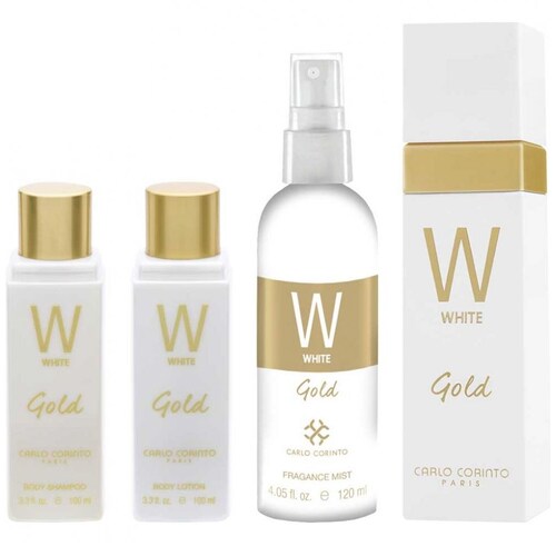 Set para Mujer Carlo Corinto White Gold Edt 100 Ml