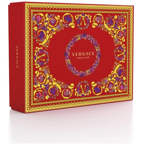 Set para Hombre Versace Eros Flame Edp 100 Ml
