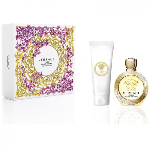 Set para Mujer Versace Eros Femme Edp 100 Ml