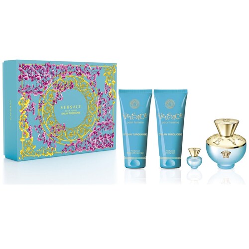 Set para Mujer Versace Dylan Turquoise Edt 100 Ml