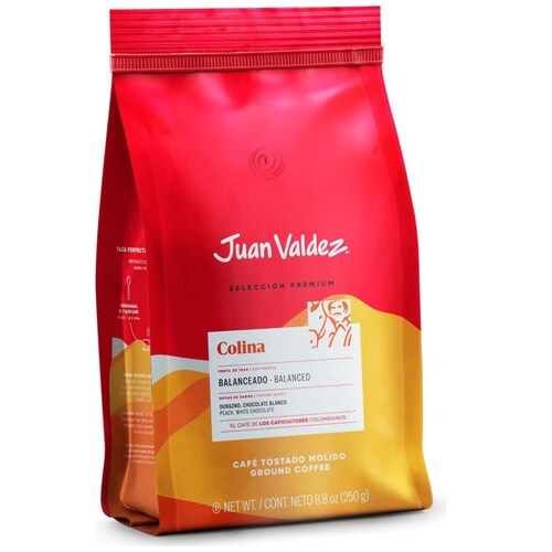  Café Molido Colina 250 G Juan Valdez