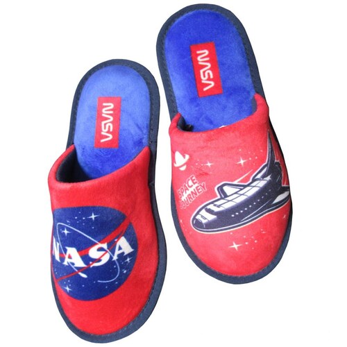 Pantufla Saldo de Cama Ch-Xg Multicolor Nasa para Niño