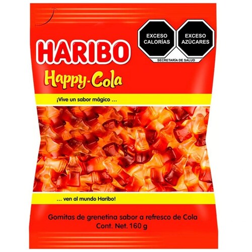 Gomitas Happy Cola Haribo 160 G
