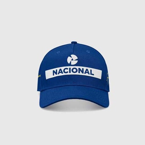 Gorra Azul Ayrton Senna Unisex