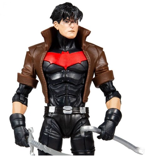 Figura Red Hood Unmas Gold Label 7  Mcf Dc Comics
