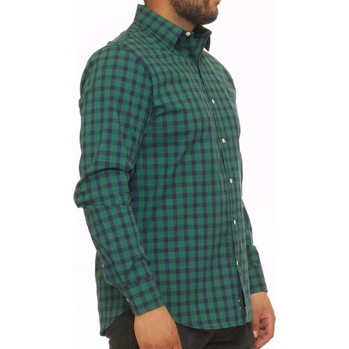 Camisa Slim Fit para Hombre, Manga Larga Polo Club