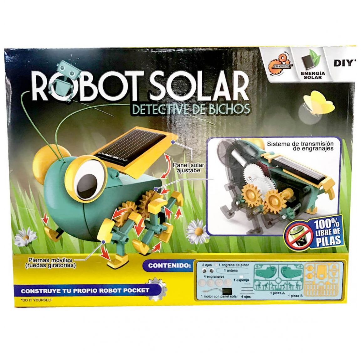 Juguetes mi alegria robotica solar hot sale