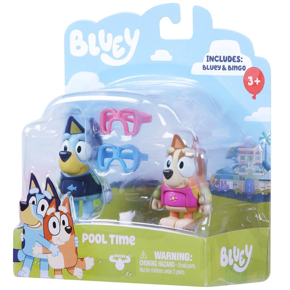 Paquete De Figuras Bluey Y Bingo