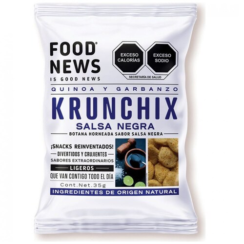Krunchix Salsa Negra Food News 35G