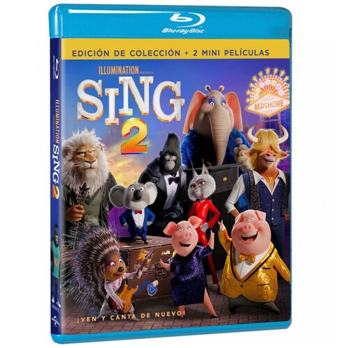 Blu Ray Sing 2 Ven Y Canta de Nuevo